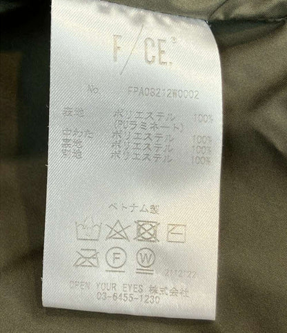 F CE. コート 中綿 ポンチョ風 リサイクルナイロン オーバーサイズ FPA08212W0002 レディース SIZE S エフシーイー