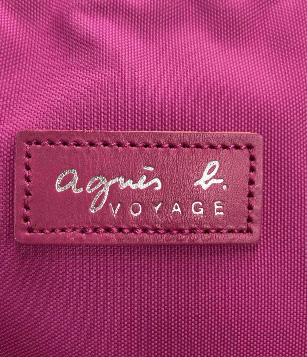 美品 agnes b. ボストンバッグ ナイロン レディース アニエスベー