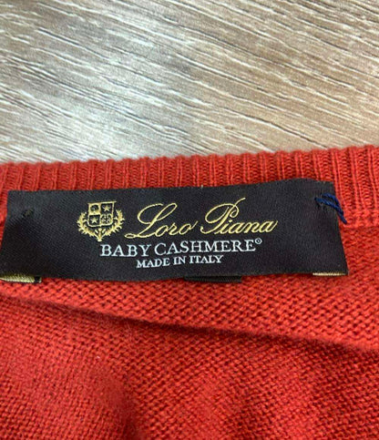 Loro Piana 長袖ニット カシミア100% Vネック FAB6917 メンズ SIZE 50 (XL) ロロピアーナ