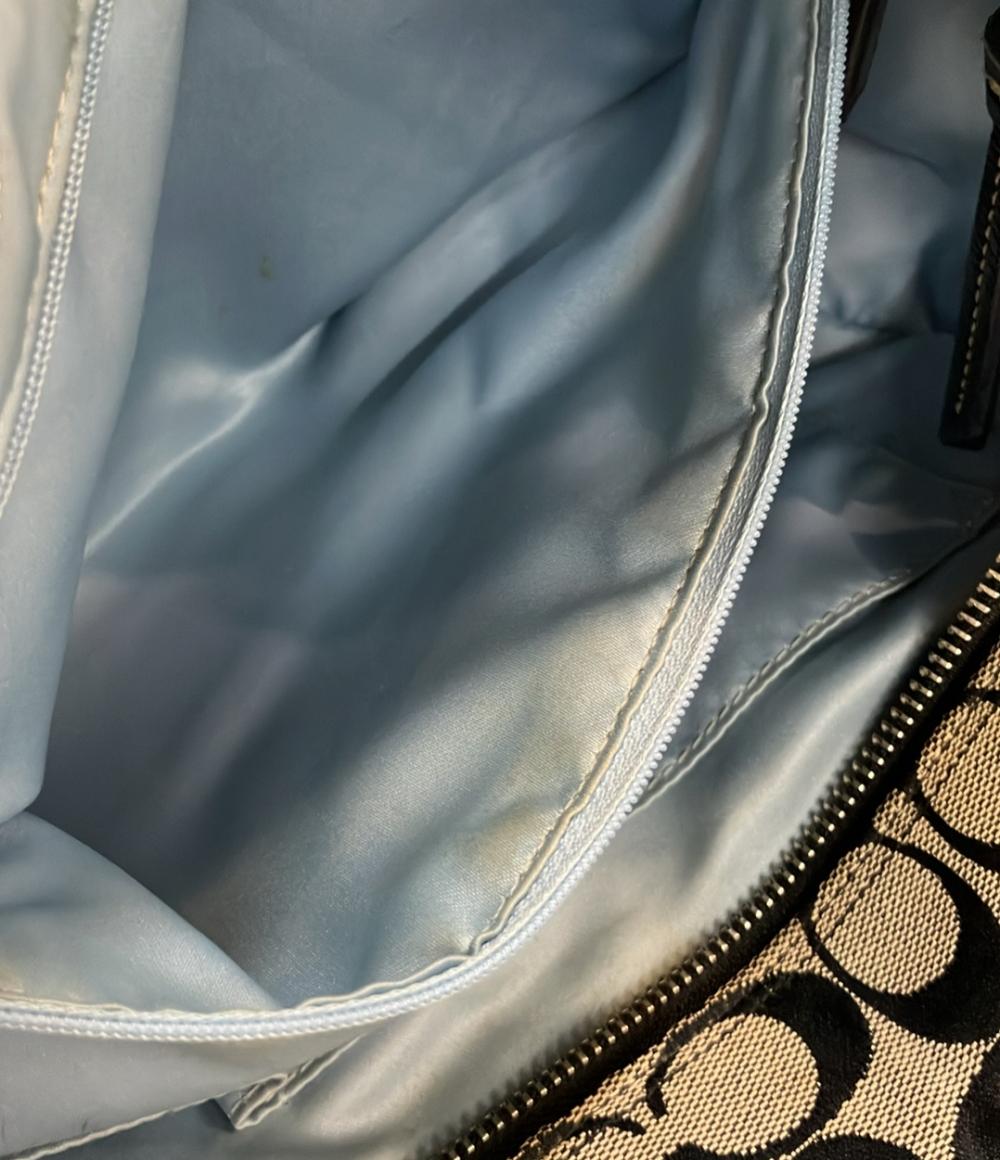 コーチ ハンドバッグ トートバッグ キャンバス レザー 皮革 シグネチャー F15146 レディース COACH