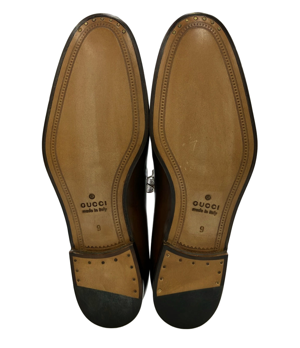 GUCCI レザーローファー メンズ SIZE 8 グッチ