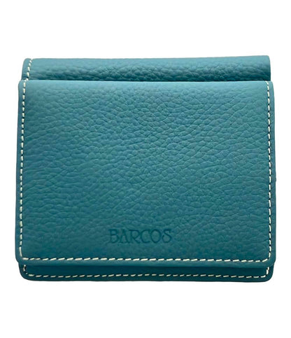 美品 BARCOS 二つ折り財布 レディース バルコス