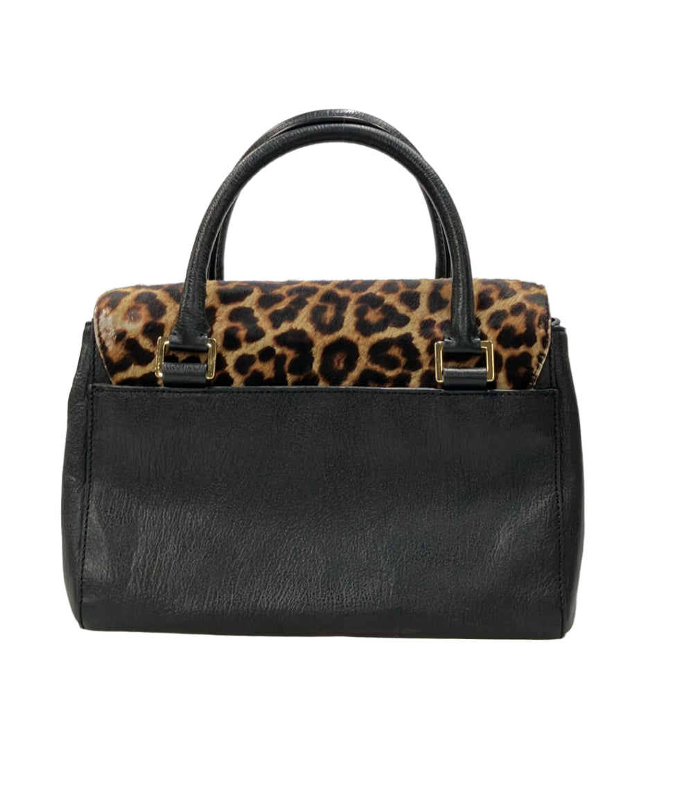 MICHAEL KORS 2WAY ハンドバッグ ショルダーバッグ 斜めがけ ヒョウ柄
