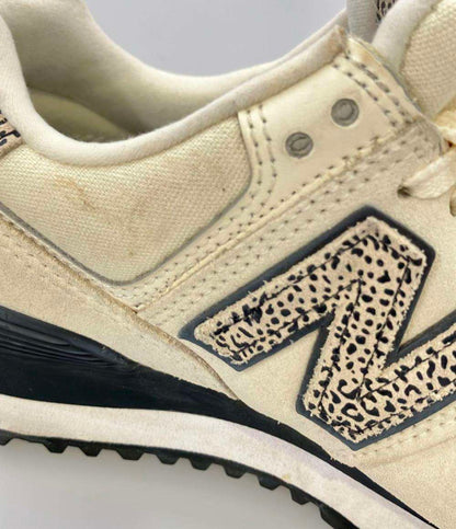NEW BALANCE ローカットスニーカー ヒョウ柄 WL574AND レディース SIZE 22.0 (XS) ニューバランス