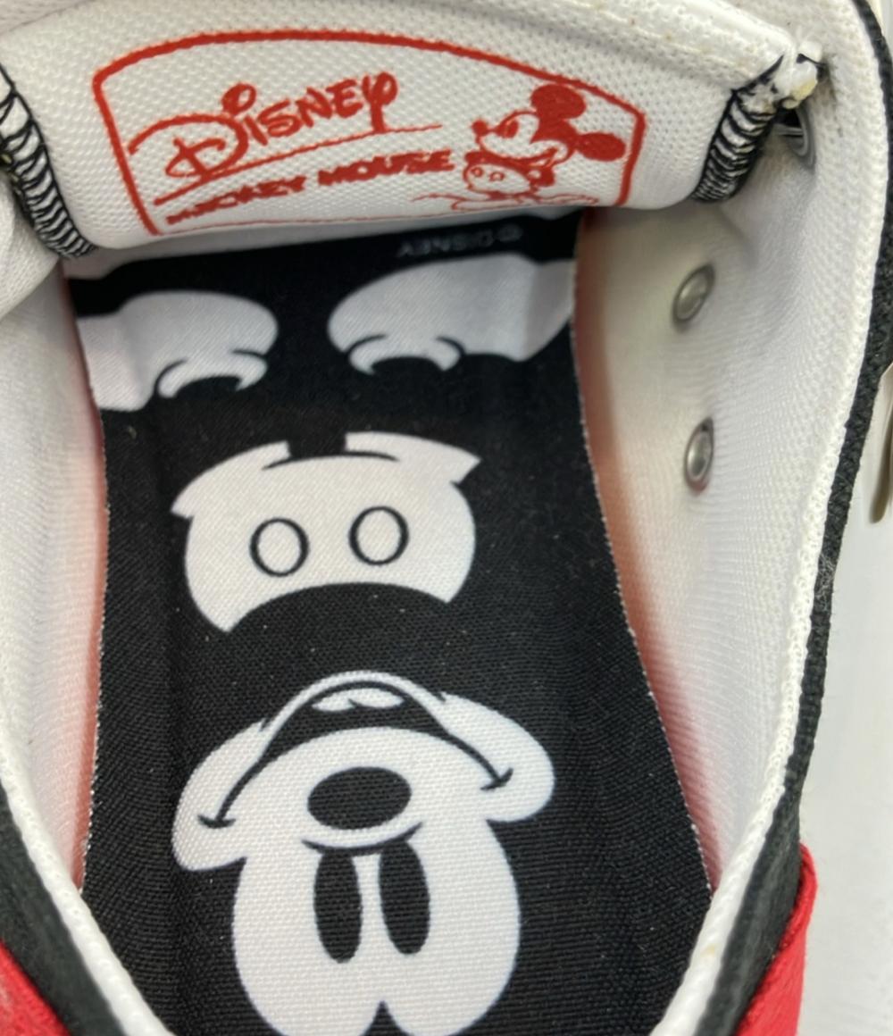 美品 CONVERSE ローカットスニーカー ×ミッキーマウス ディズニー レディース SIZE 25.0 (XL) コンバース