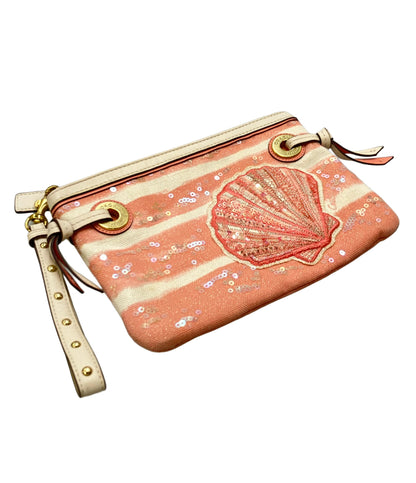 COACH クラッチバッグ 貝殻柄 レディース コーチ