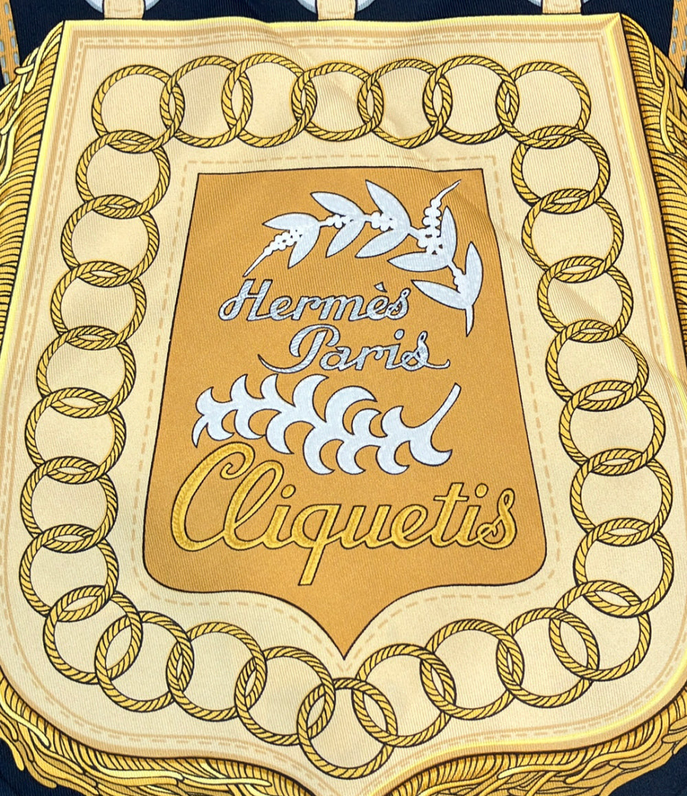 HERMES スカーフ カレ90 シルク100% クリケティス レディース エルメス