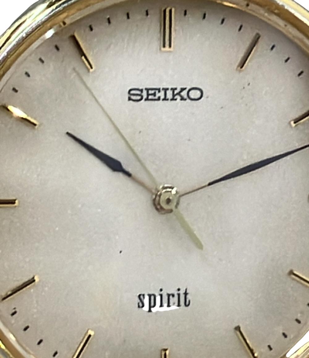 SEIKO 腕時計 スピリット クオーツ 5P31-6A50 メンズ セイコー