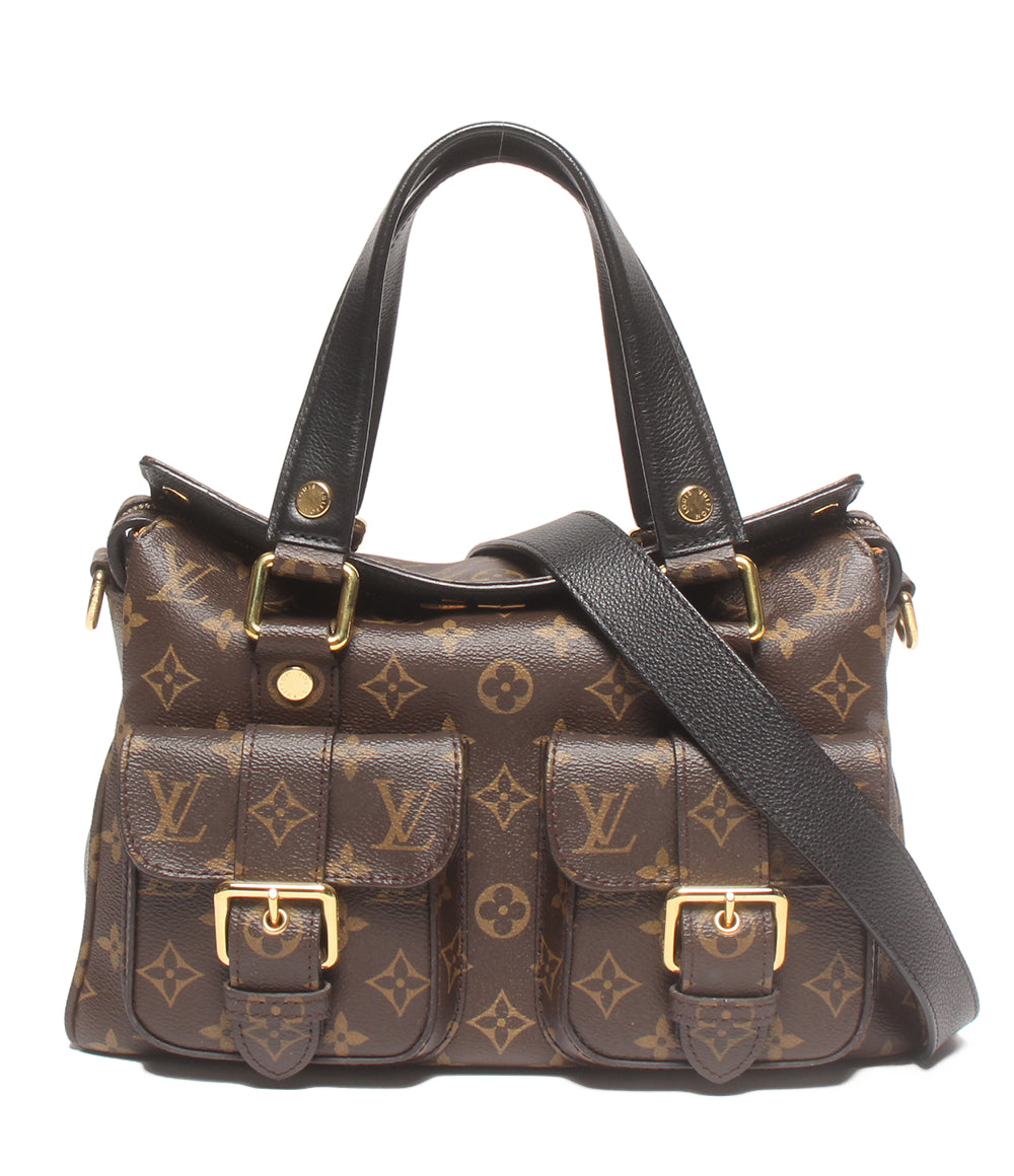 LOUIS VUITTON 2way ハンドバッグ ショルダーバッグ 肩掛け マンハッタン モノグラム M44207 レディース ルイ・ヴィトン