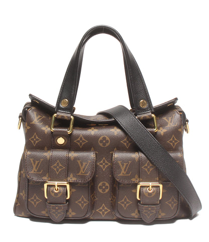 LOUIS VUITTON 2way ハンドバッグ ショルダーバッグ 肩掛け マンハッタン モノグラム M44207 レディース ルイ・ヴィトン