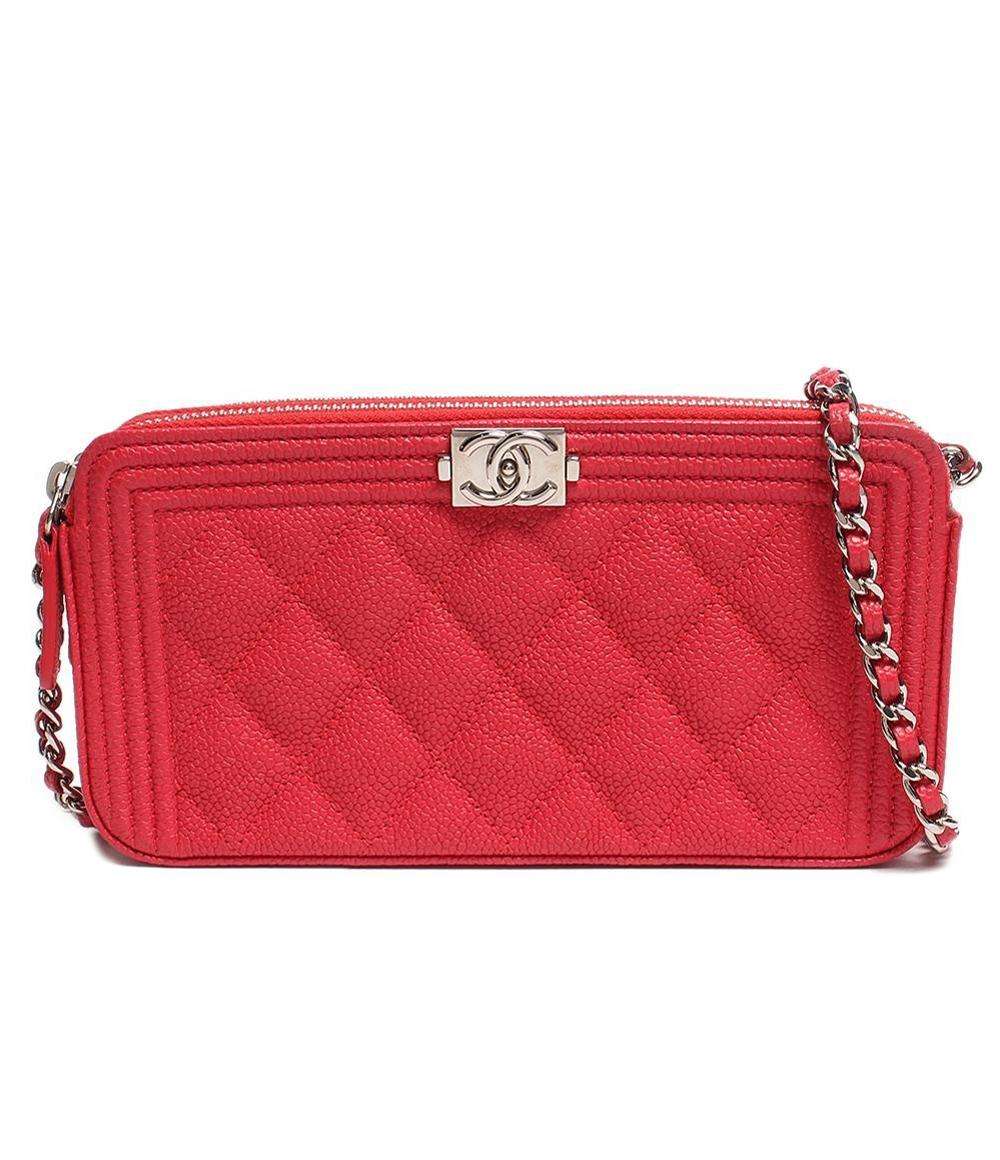 シャネル チェーンウォレット ココマーク ボーイシャネル レディース CHANEL