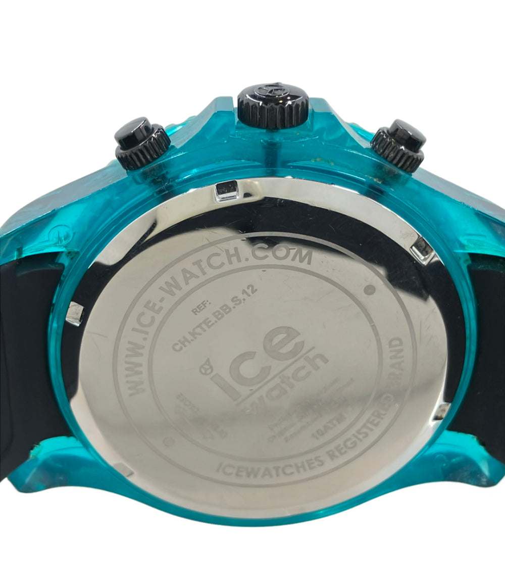 ice watch 腕時計 クオーツ ブラック メンズ アイスウォッチ