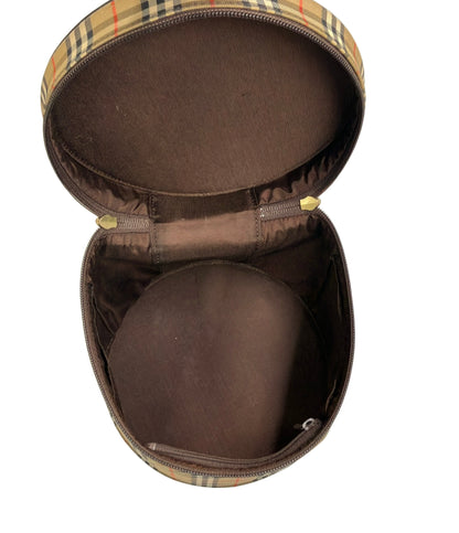 BURBERRY ハンドバッグ バニティバッグ ノバチェック レディース バーバリー
