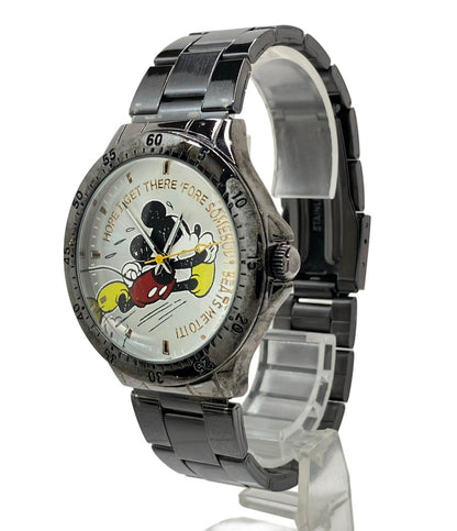 SEGA 腕時計 Disney ミッキーマウス クオーツ シルバー ユニセックス セガ