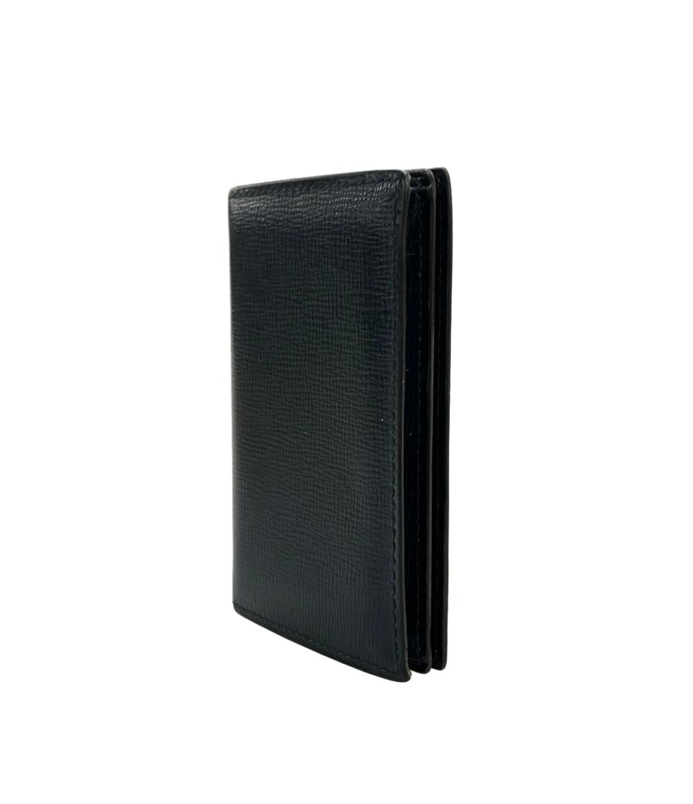 Valextra カードケース グレインカーフスキン メンズ ヴァレクストラ