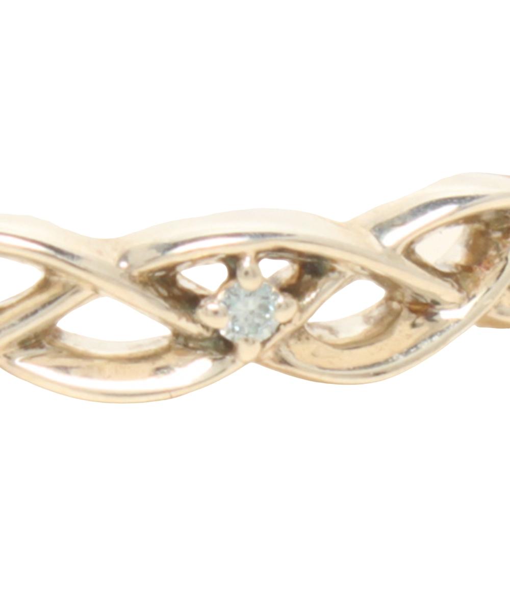 リング 指輪 SV オーシャンドロップダイヤモンド 0.01ct Summer Pockets Key25周年 鳴瀬しろは エンゲージリング レディース SIZE 15号