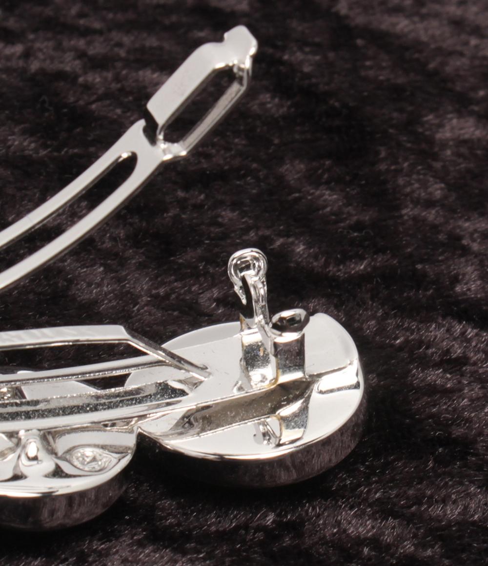美品 スワロフスキー ヘアクリップ バレッタ レディース SWAROVSKI