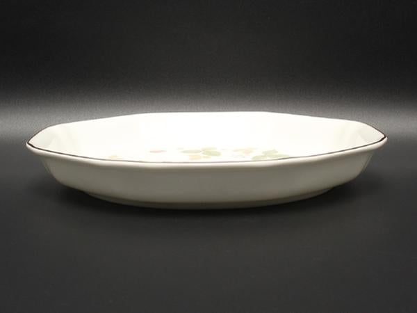 美品 ウエッジウッド オクタゴナルディッシュ 皿 24cm ワイルドストロベリー WEDGWOOD