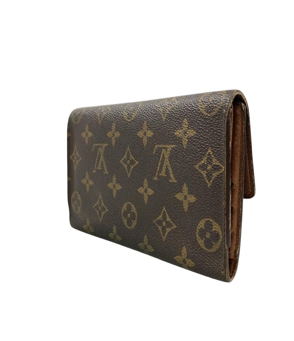 ルイ・ヴィトン 長財布 三つ折り ポルトフォイユ インターナショナル モノグラム M61217 レディース メンズ LOUIS VUITTON LOUIS VUITTON - ルイ・ヴィトン 長財布 三つ折り ポルトフォイユ