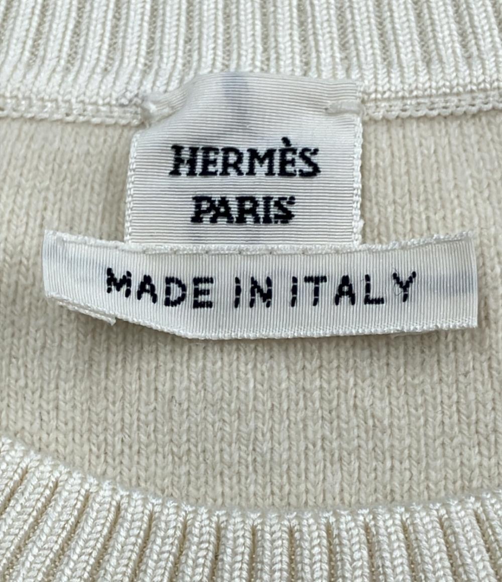 美品 エルメス 長袖ニット ホース レディース SIZE 34 (S) HERMES
