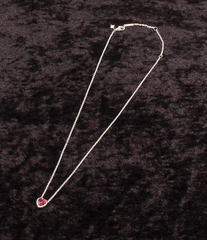 美品 PANDORA ネックレス SV925 ハートモチーフ レディース パンドラ