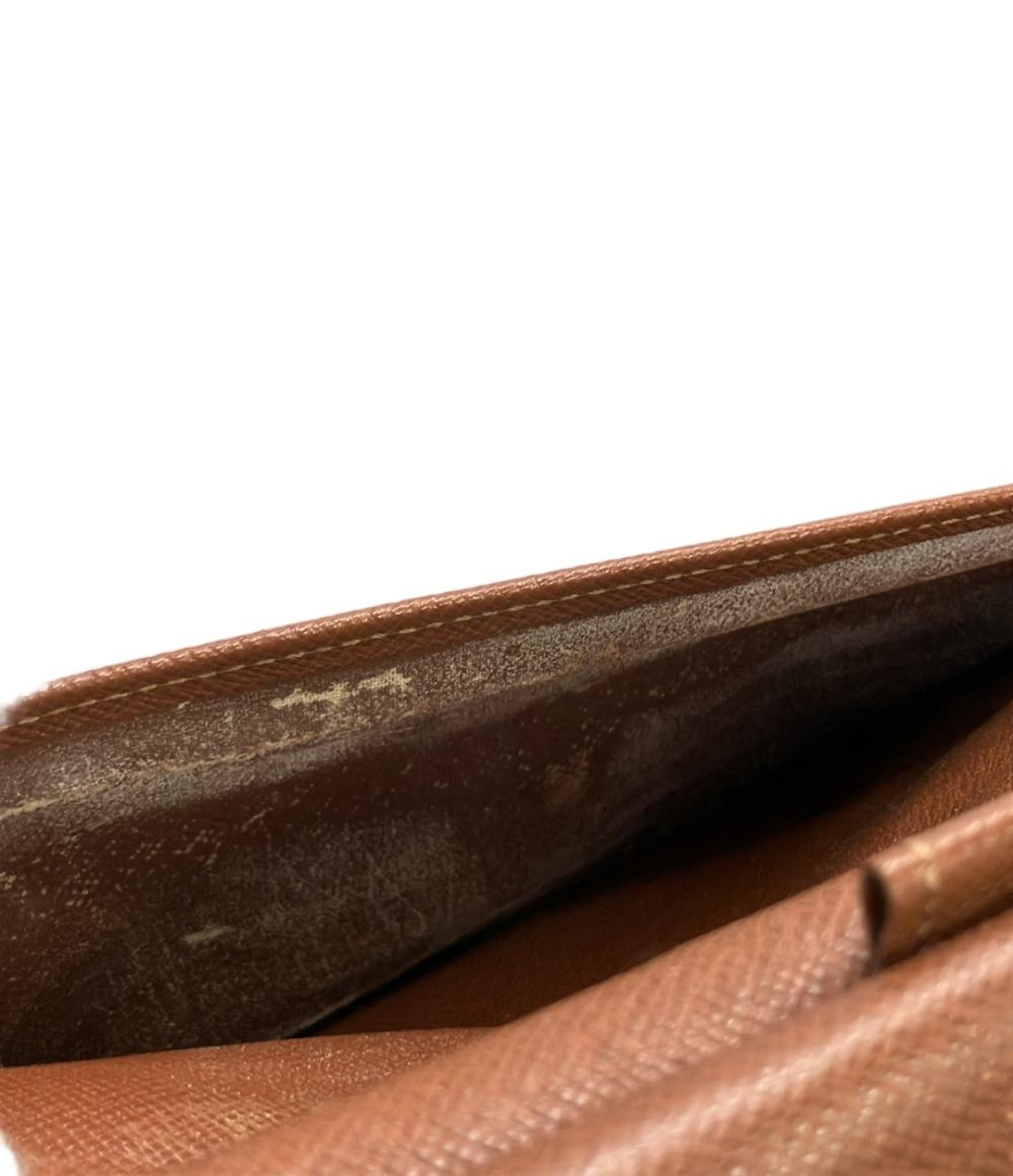 ルイ・ヴィトン 三つ折り長財布 ポルトフォイユ インターナショナル モノグラム M61217 ユニセックス LOUIS VUITTON