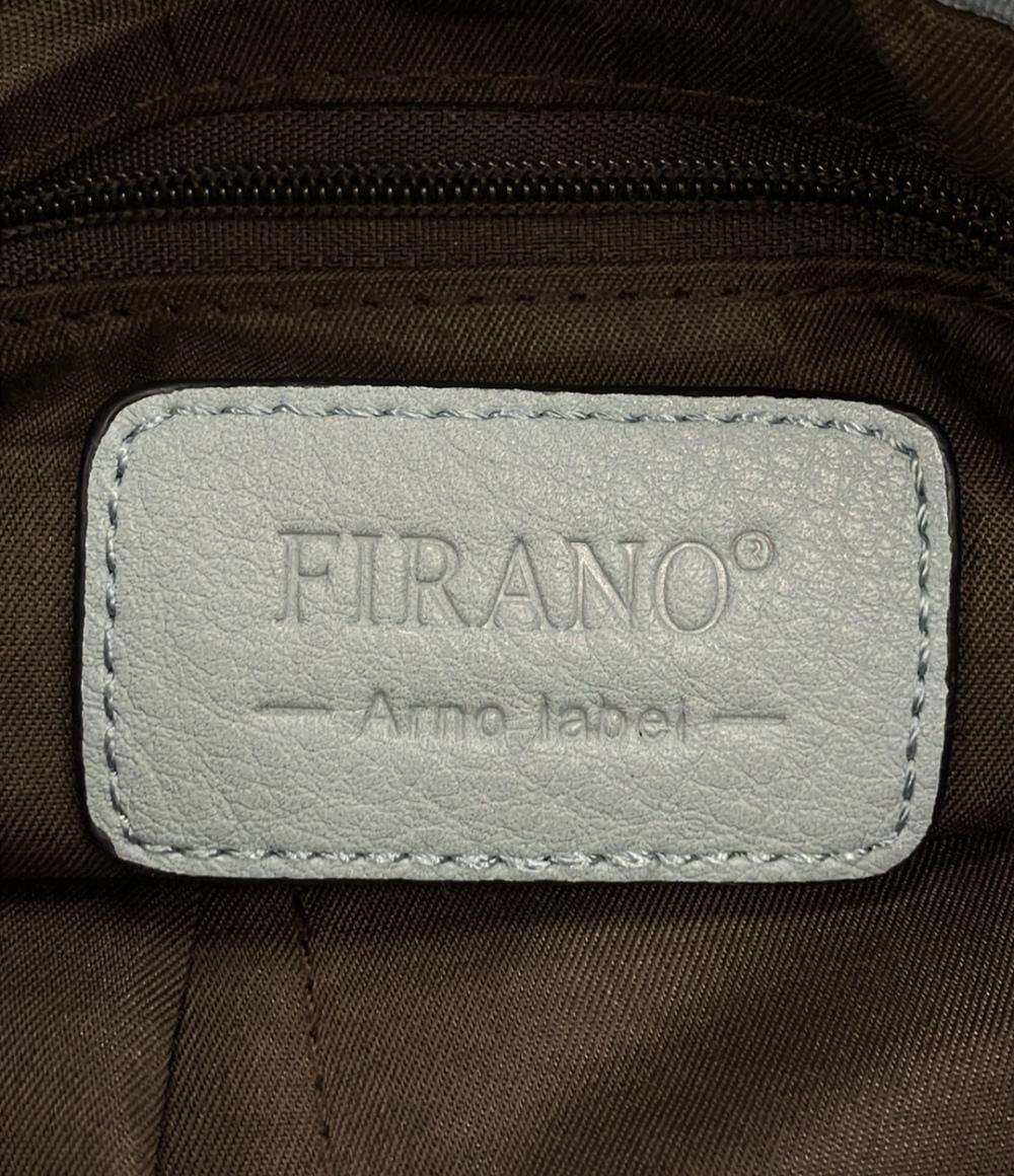 美品 FIRANO ハンドバッグ ショルダーバッグ 2WAY 斜め掛け レディース フィラノ