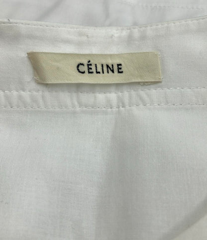 セリーヌ 長袖シャツ ノーカラーシャツ レディース SIZE 40 (L) CELINE