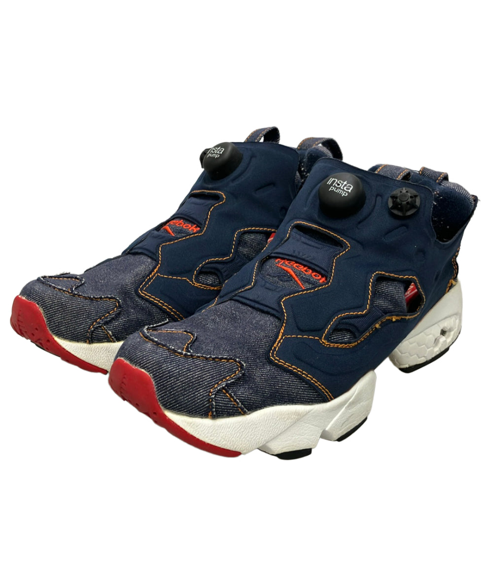 Reebok ローカットスニーカー インスタポンプフューリー デニム AQ9345 レディース SIZE 24.0 リーボック