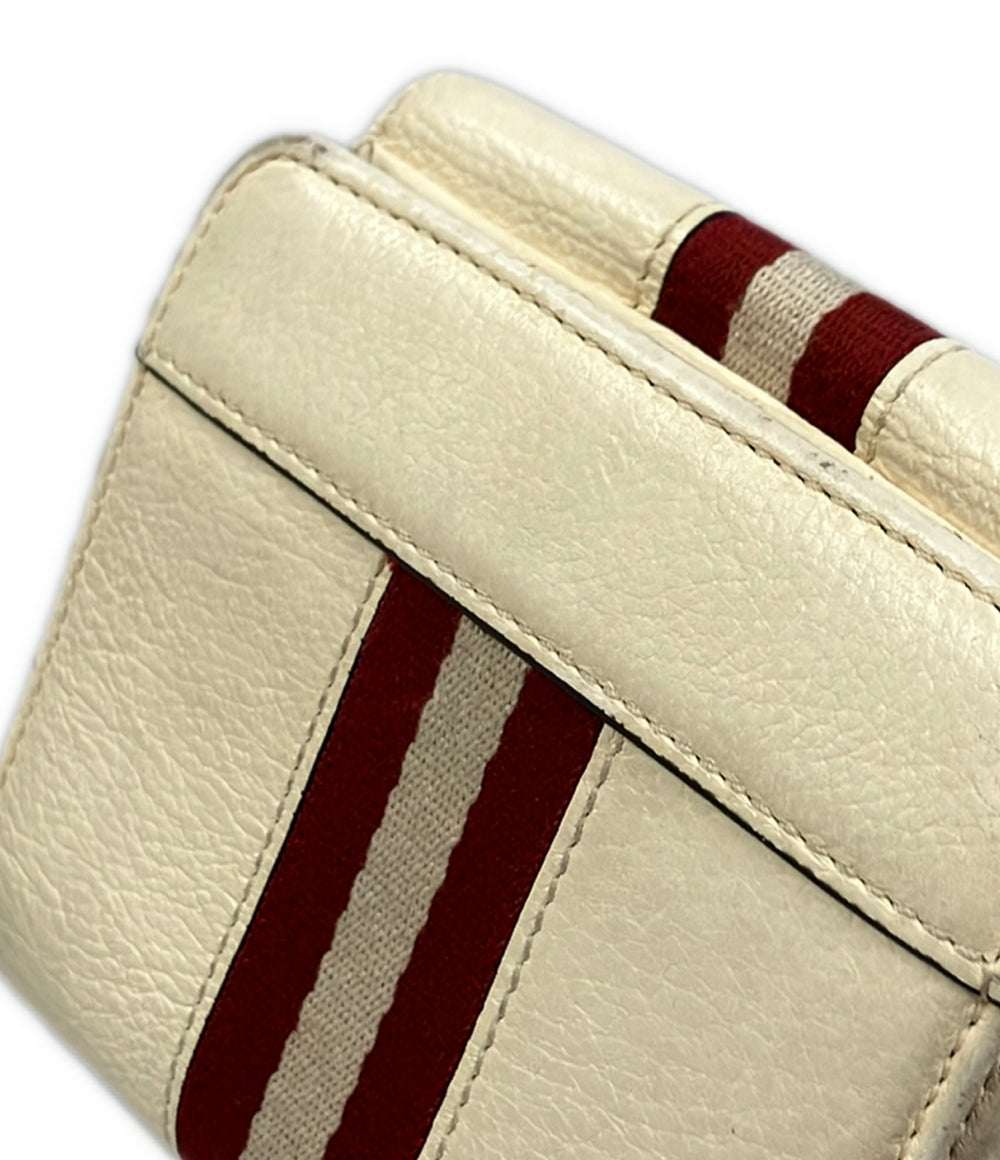 BALLY 二つ折り財布 Wホック レディース バリー