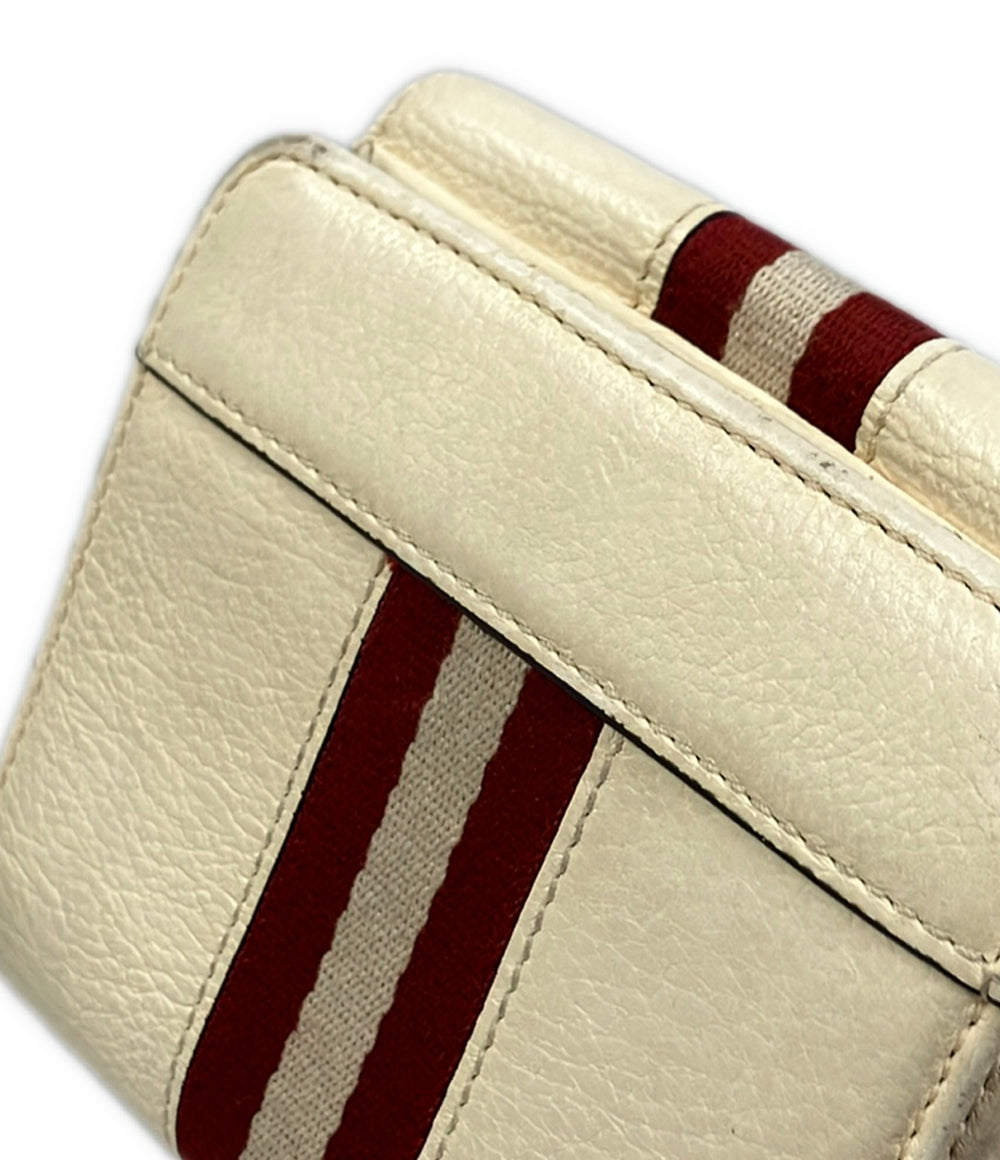 BALLY 二つ折り財布 Wホック レディース バリー