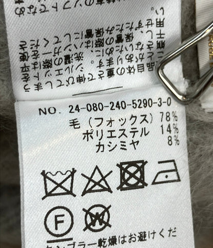 美品 NOBLE オフショルダーニット レディース ノーブル