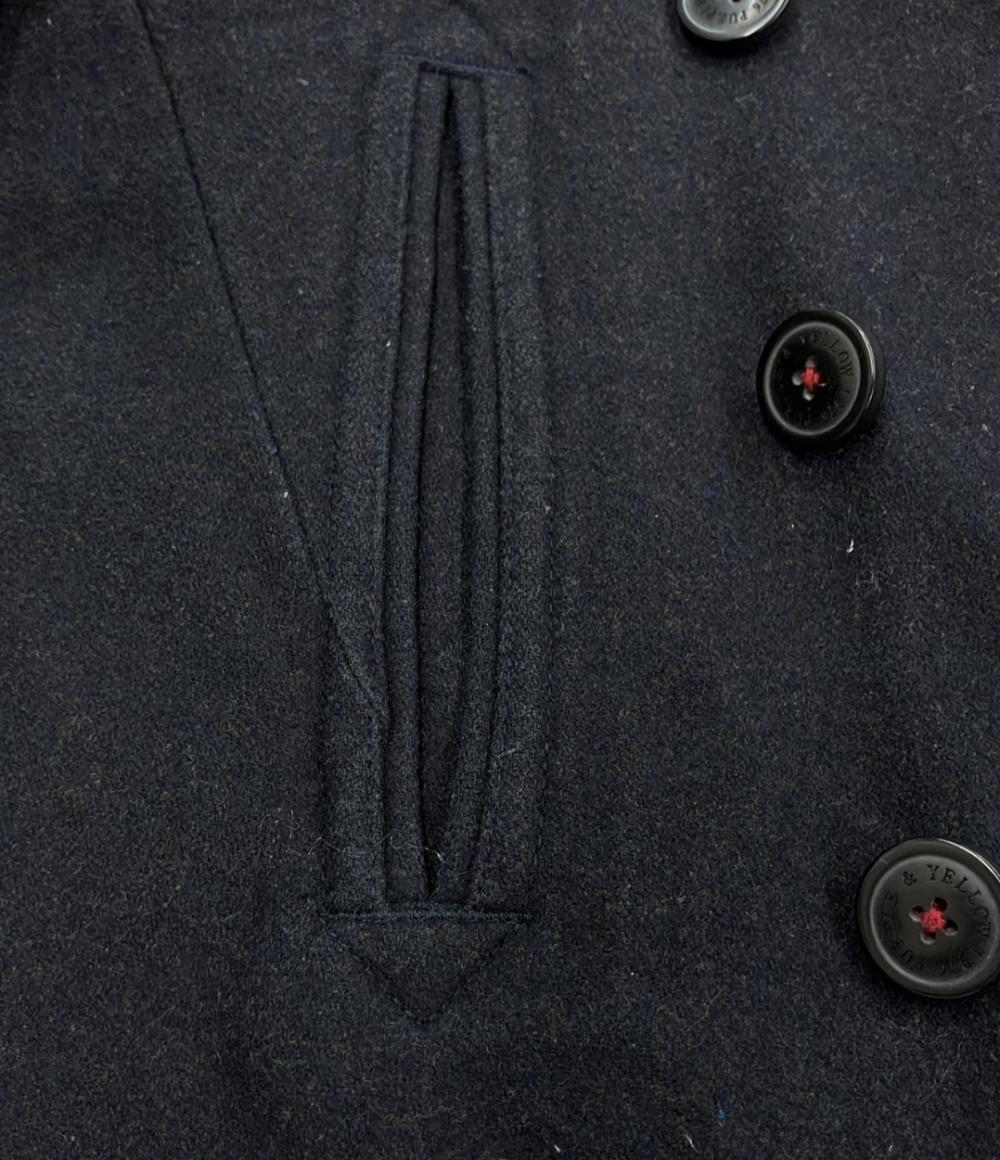 パープルアンドイエロー コート メンズ SIZE M Purple&Yellow