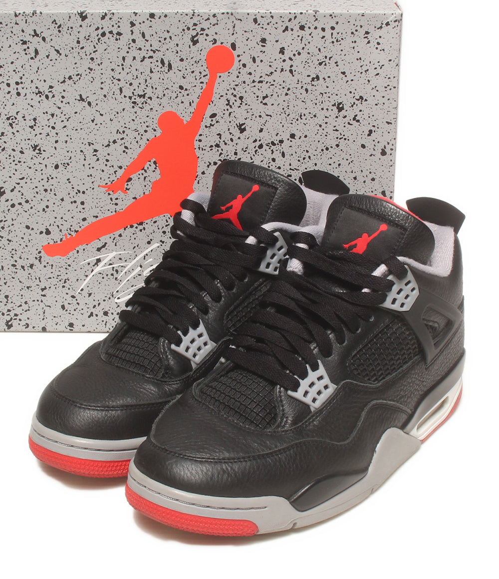 NIKE ミッドカットスニーカー エア ジョーダン 4 レトロ ブレッド リイマジンド FV5029-006 メンズ SIZE 28.0 ナイキ
