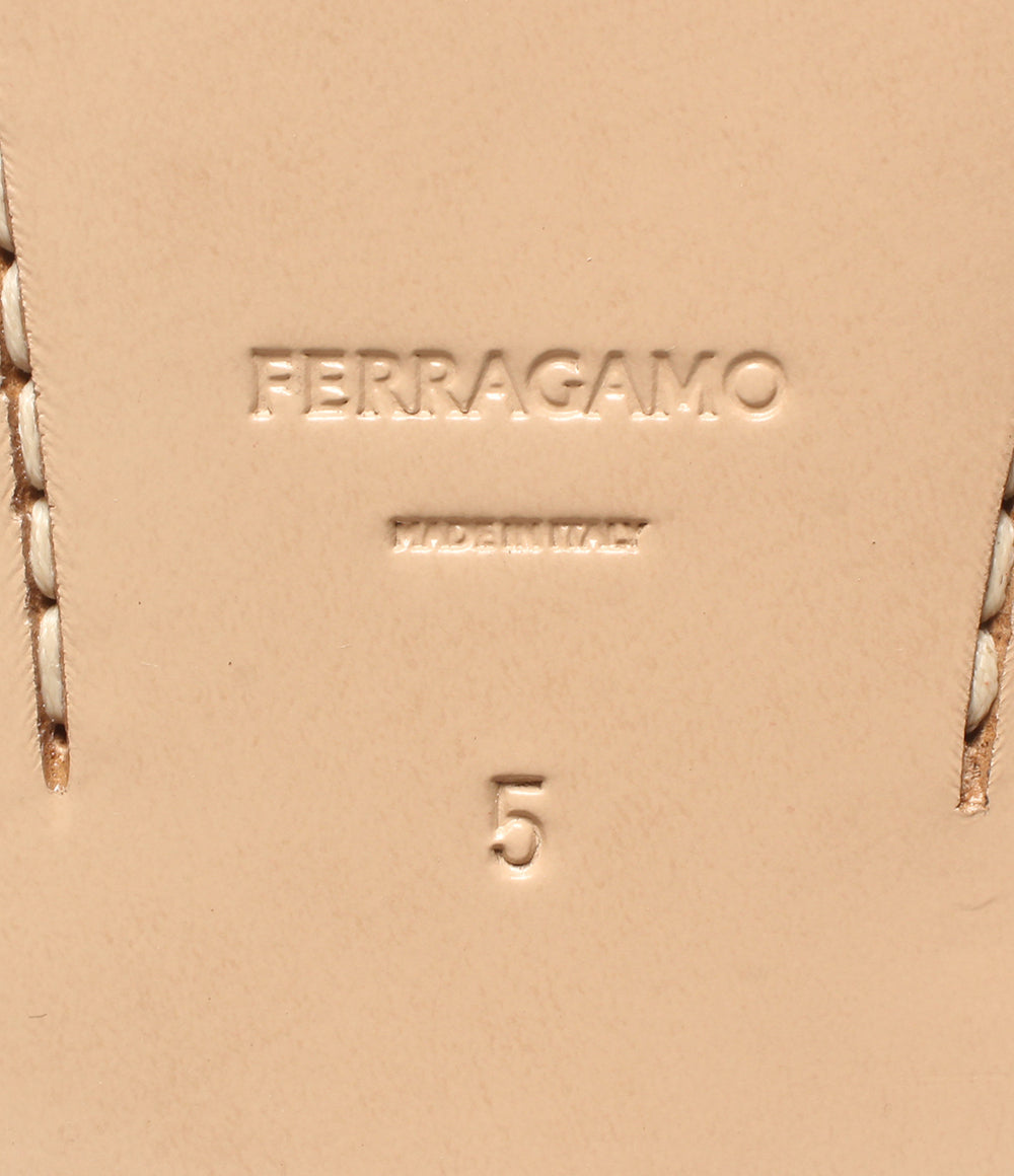 美品 FERRAGAMO ローファー レディース SIZE 5 フェラガモ