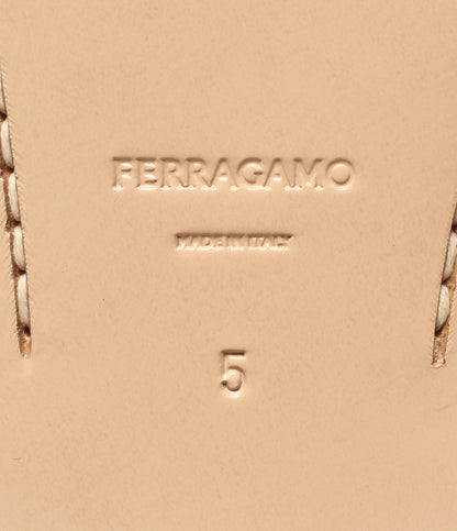 美品 FERRAGAMO ローファー レディース SIZE 5 フェラガモ