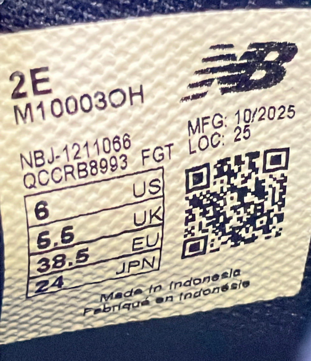 美品 NEW BALANCE トレーニングシューズ 野球 M10003OH レディース SIZE 24.0 ニューバランス