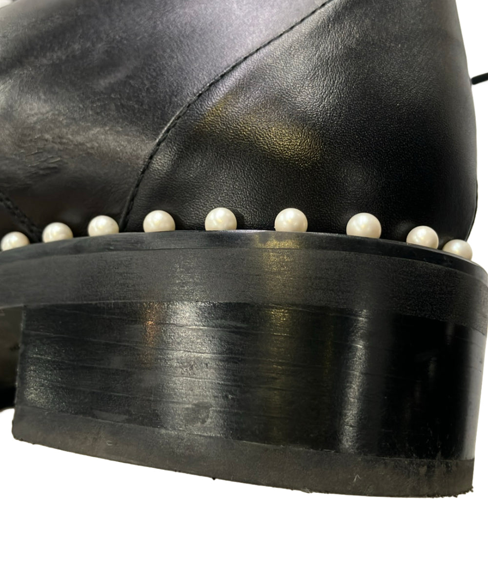 stuart weitzman レースアップショートブーツ 1W 15664 レディース SIZE 7 スチュアート ワイツマン