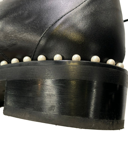 stuart weitzman レースアップショートブーツ 1W 15664 レディース SIZE 7 スチュアート ワイツマン