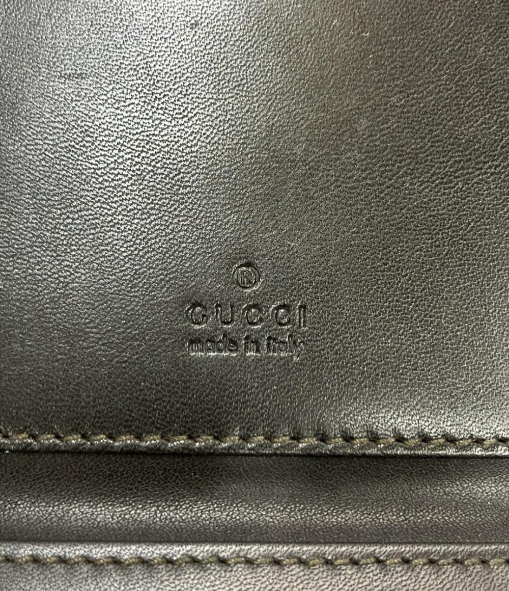 GUCCI 二つ折り財布 GGキャンバス 034 0416 0990 レディース グッチ