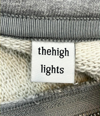 美品 thehighlights スウェットセットアップ 長袖セットアップ レディース ザハイライツ