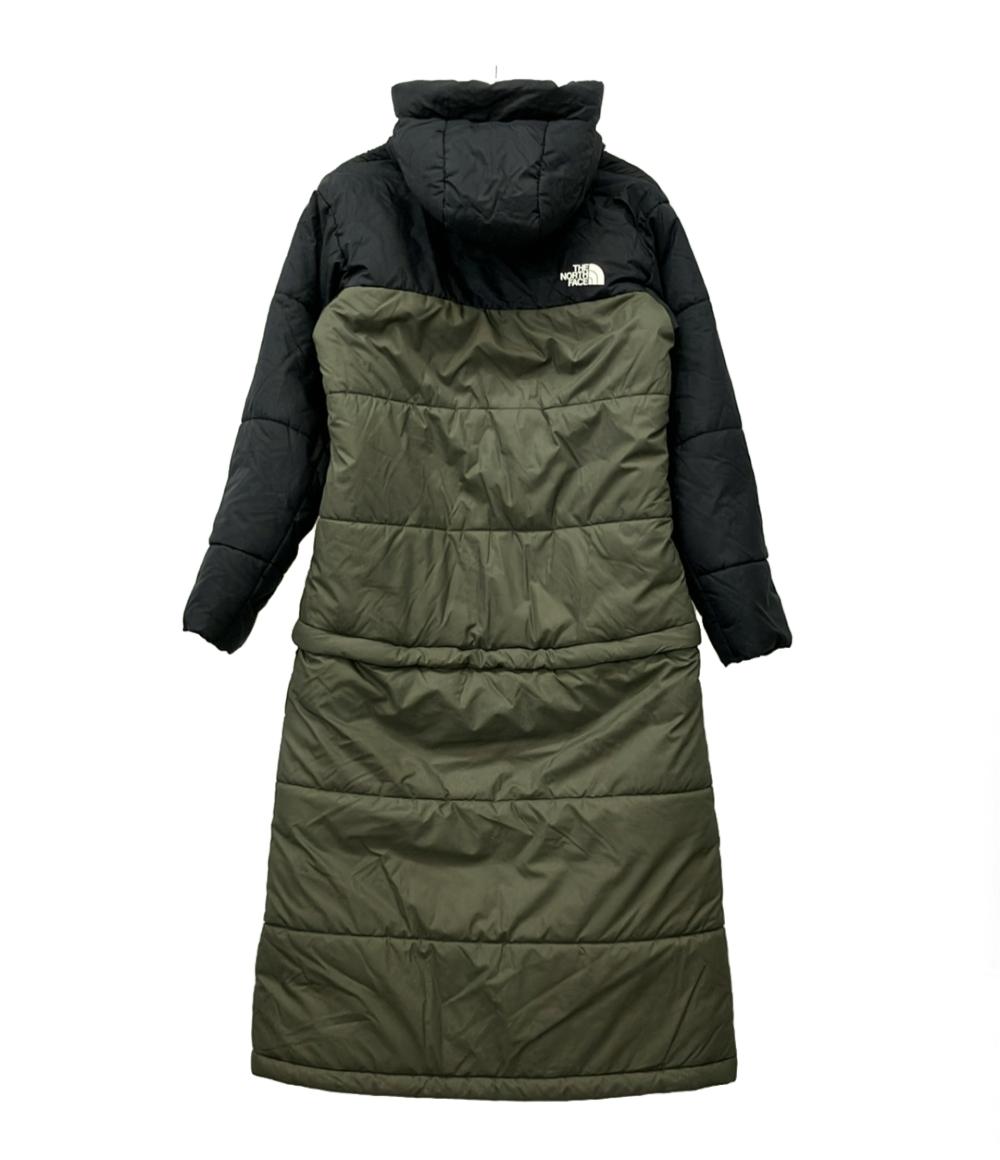THE NORTH FACE ダウンコート ロング 撥水 防風 2WAY ダブルジップ マジックテープ フード Vertex Long JKT NY82292 メンズ SIZE XS