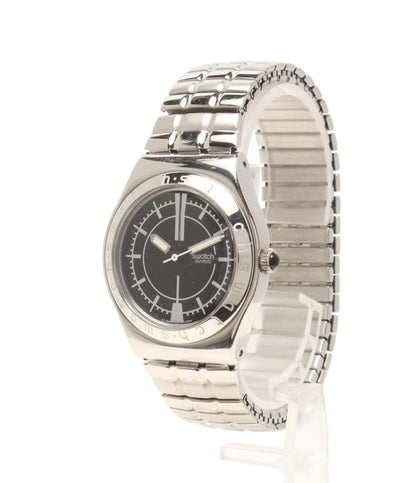 スウォッチ 腕時計 IRONY クオーツ ブラック ユニセックス Swatch