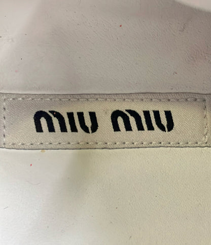 Miu Miu クラック加工ローカットスニーカー レディース SIZE 37 (23.5cm) ミュウ ミュウ