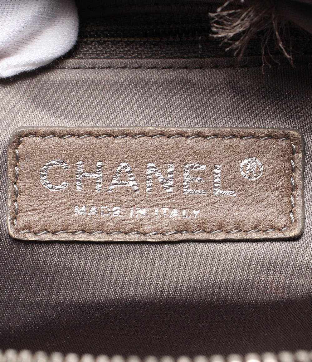 訳あり CHANEL チェーントートバッグ シルバー金具 バブルキルト 2番台 レディース シャネル