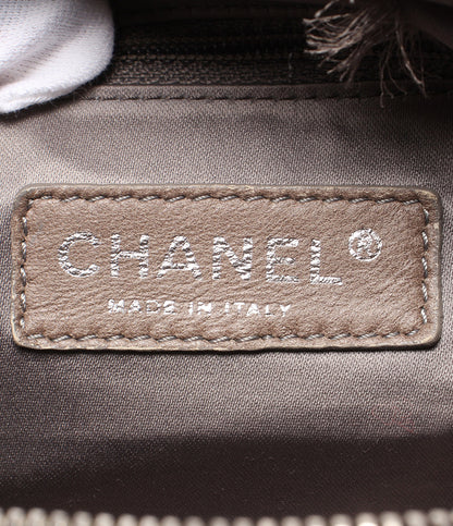訳あり CHANEL チェーントートバッグ シルバー金具 バブルキルト 2番台 レディース シャネル