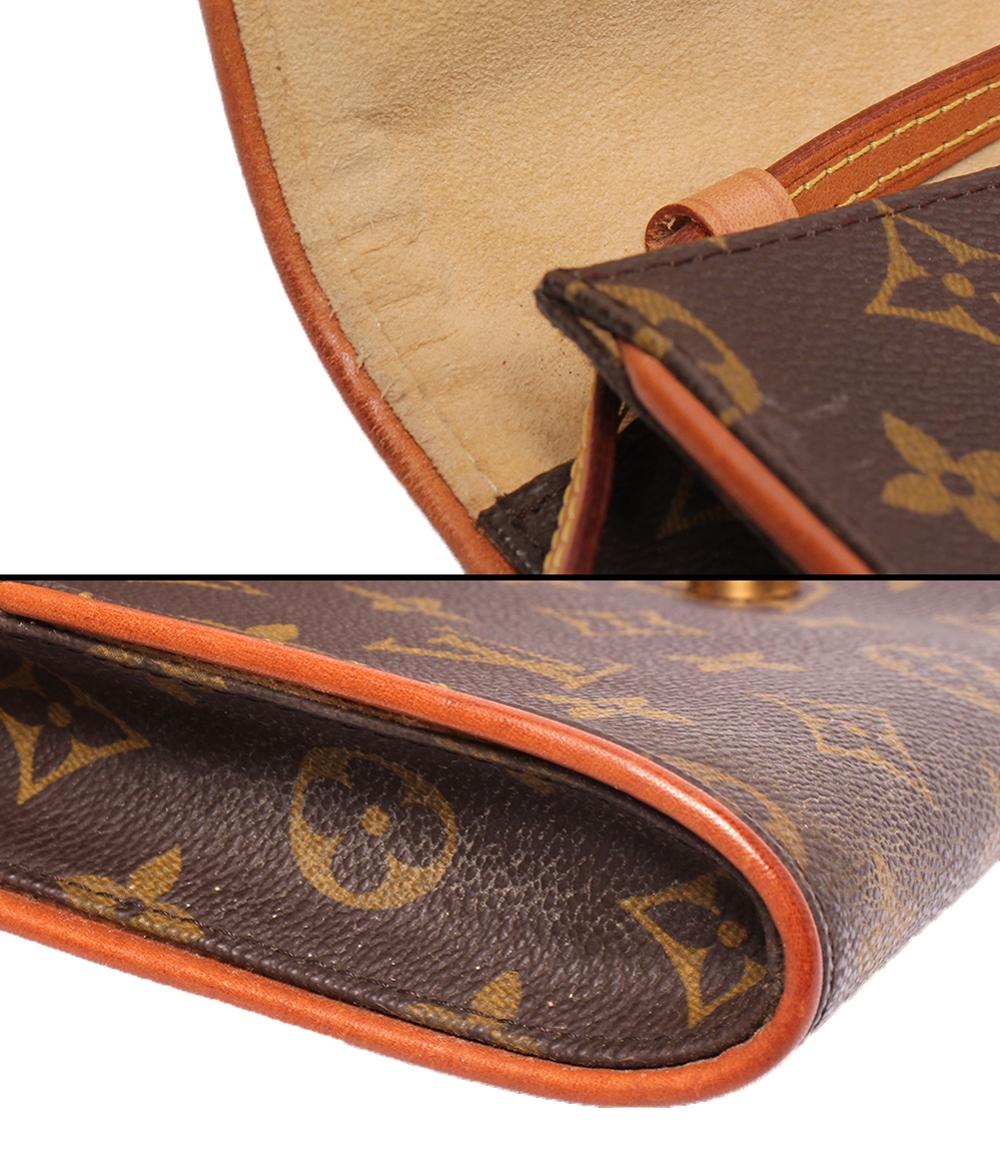 LOUIS VUITTON 2wayショルダーバッグ クラッチバッグ 斜め掛け ポシェットツインGM モノグラム M51852 レディース ルイ・ヴィトン