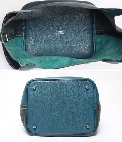 HERMES ハンドバッグ Z刻印 シルバー金具 トリヨンクレマンス ピコタンロック カザック 18 PM レディース エルメス