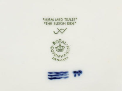 美品 ロイヤルコペンハーゲン イヤープレート 飾り皿 18cm 1999 Royal Copenhagen