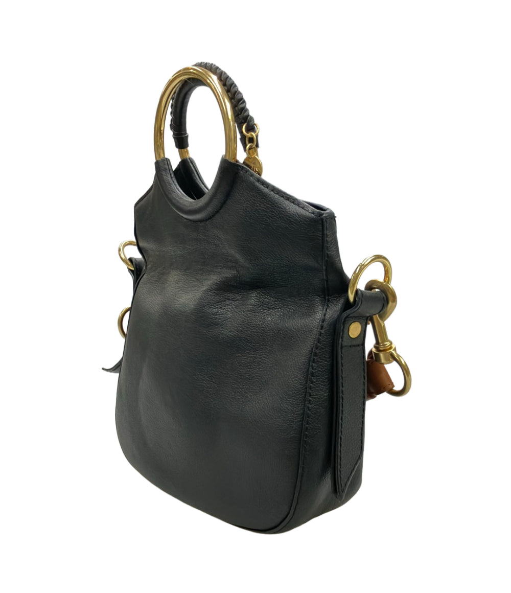 美品 シーバイクロエ seebyChloe 2wayショルダー ハンドバッグ 